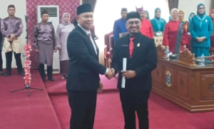 Yuri Sagali Resmi Jadi Anggota Baru DPRD Pangkalpinang