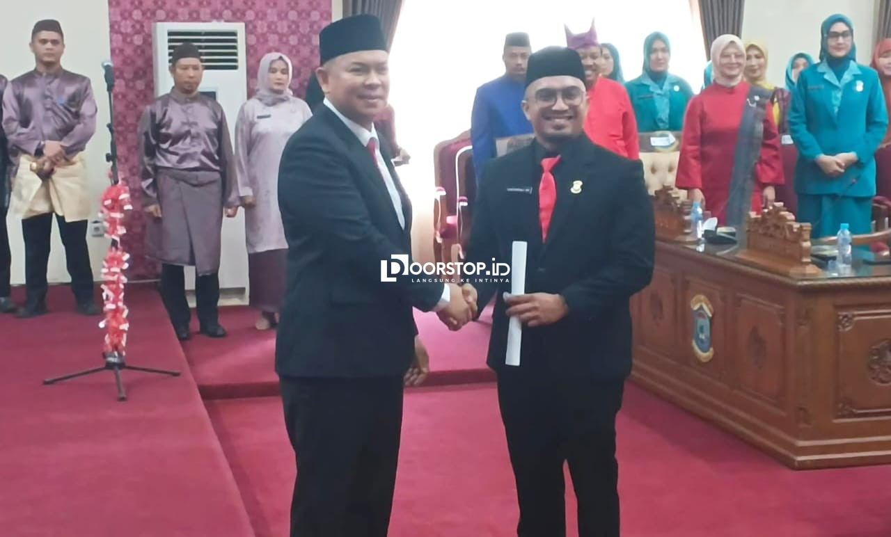 Yuri Sagali Resmi Jadi Anggota Baru DPRD Pangkalpinang