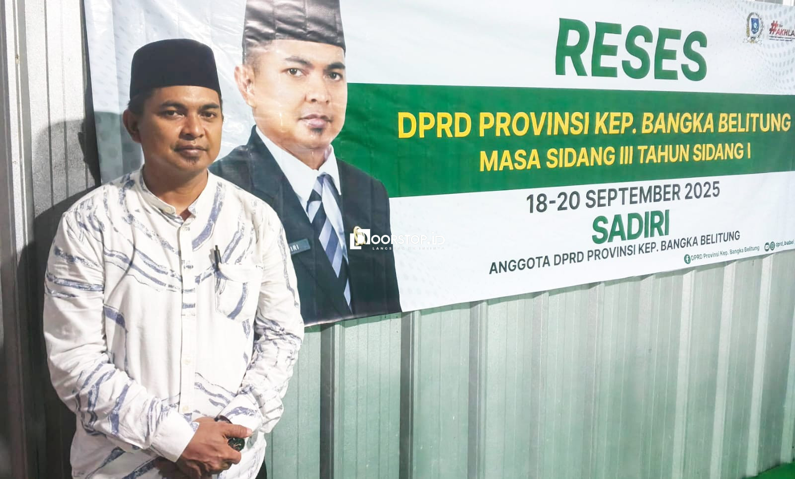 Sadiri Serap Aspirasi Warga Sriwijaya: Minta Perbaikan Masjid dan Atensi Kasus Narkoba