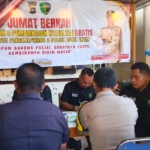 Dekat dengan Masyarakat, Polresta Pangkalpinang Adakan Jumat Berkah di Simpang BTC