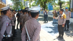 Polresta Pangkalpinang Siagakan 50 Personel untuk Antisipasi Aksi Demo dan Audiensi di Bea Cukai