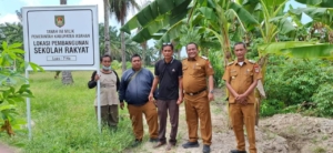 Camat Kisaran Timur Dukung Penuh Pematangan Lahan untuk Pembangunan Sekolah Rakyat