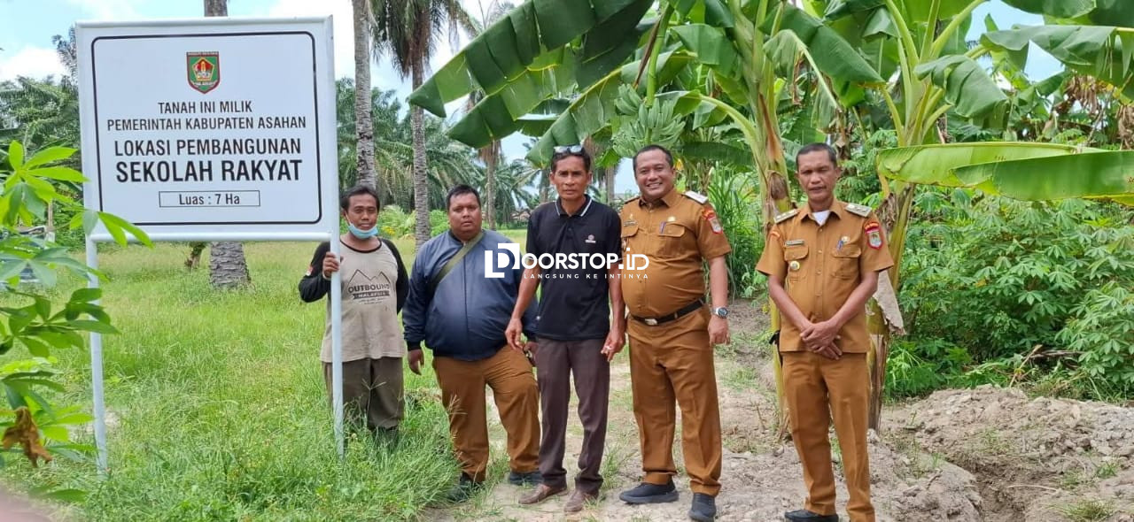Camat Kisaran Timur Dukung Penuh Pematangan Lahan untuk Pembangunan Sekolah Rakyat