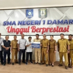 PT Timah Tbk Dukung Pembangunan Sarana dan Prasarana SMAN 1 Damar Belitung Timur