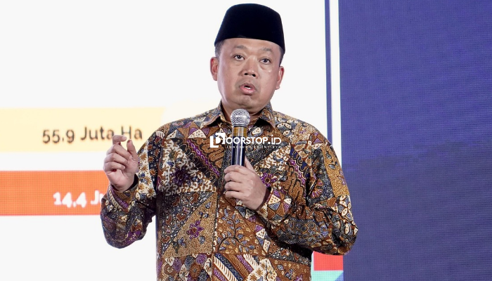 Jadi Pembicara #DemiIndonesia, Menteri Nusron Tegaskan Siap Tahan Laju Alih Fungsi Lahan