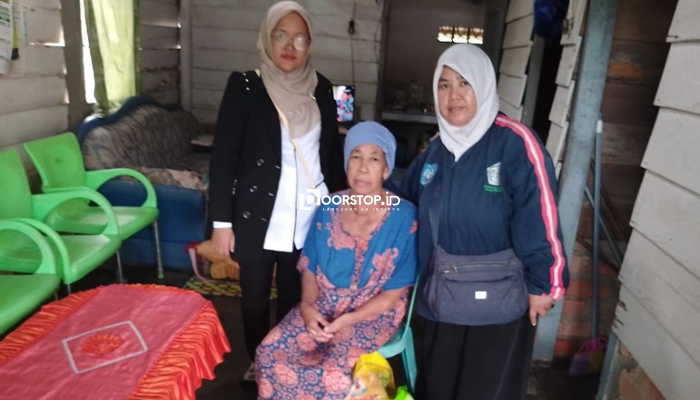 10 Warga Disabilitas dan Lansia Terlantar di Kelurahan Kenanga Terima Bantuan Sosial