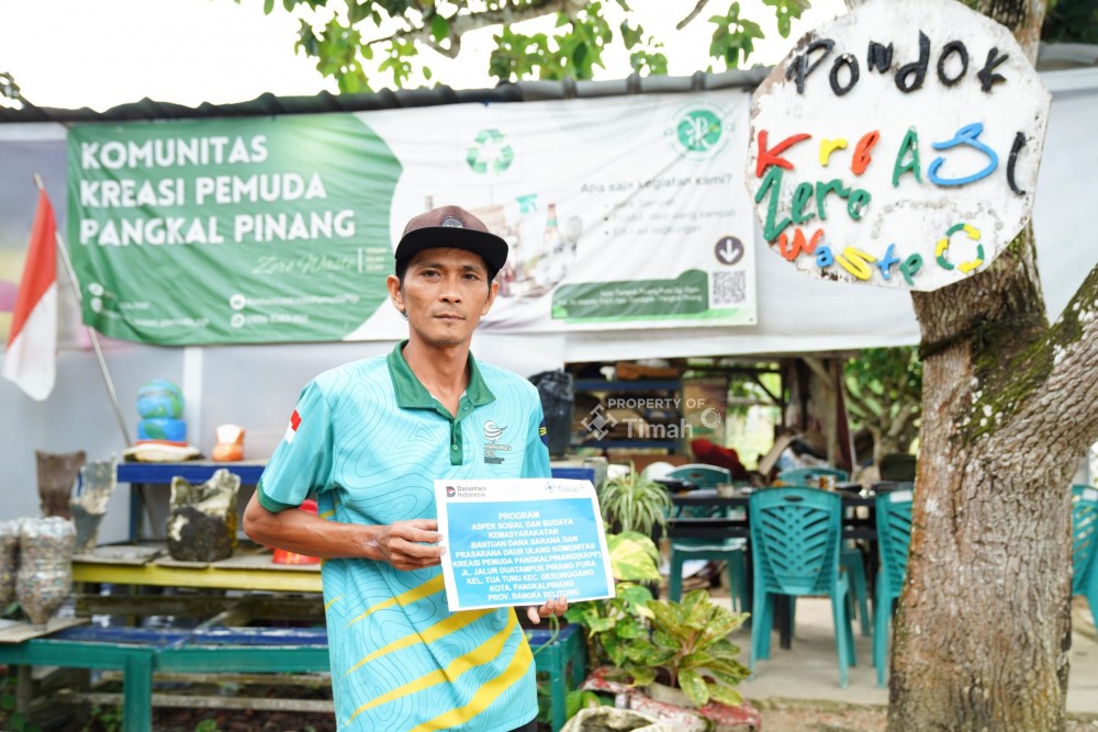 Semangat Pemuda untuk Negeri, PT TIMAH Tbk Berdayakan Kelompok Pemuda Lewat Berbagai Kegiatan