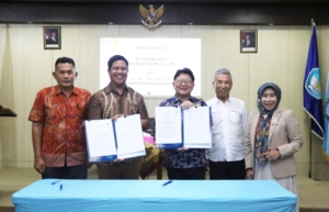 UBB Teken MoU dengan Perusahaan Jepang Marusen Suisan Co. Ltd