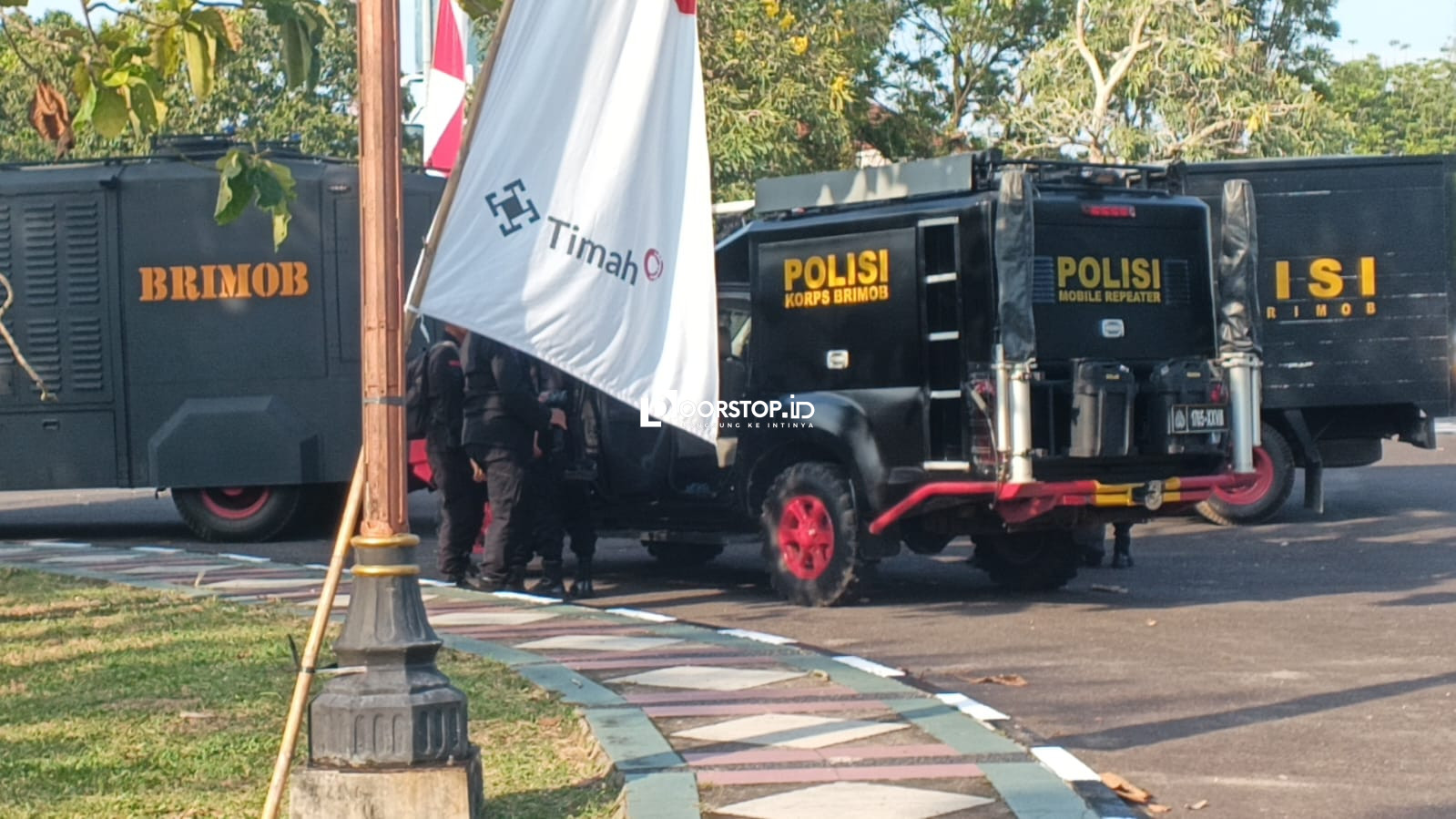 1599 Aparat Gabungan Siaga Sambut Kunjungan Presiden Prabowo ke PT Timah