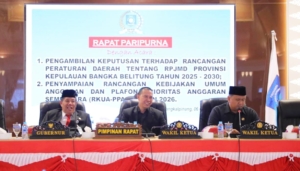 DPRD dan Pemprov Babel Tetapkan RPJMD 2025–2030, Jadi Panduan Arah Pembangunan Lima Tahun ke Depan