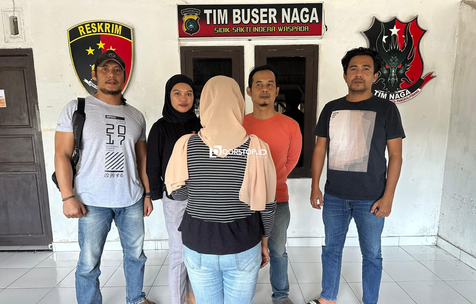 Polresta Pangkalpinang Tangkap Perempuan Pencuri Surat Gadai Emas