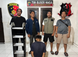 Pemuda di Pangkalpinang Curi Tangga, Jual Online Rp600 Ribu untuk Beli Sabu dan Judol