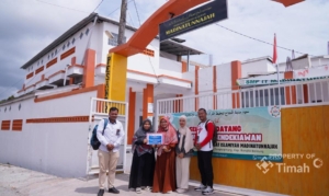 PT TIMAH Tbk Serahkan Bantuan Pembangunan Masjid Yayasan Khodijah Center Madani