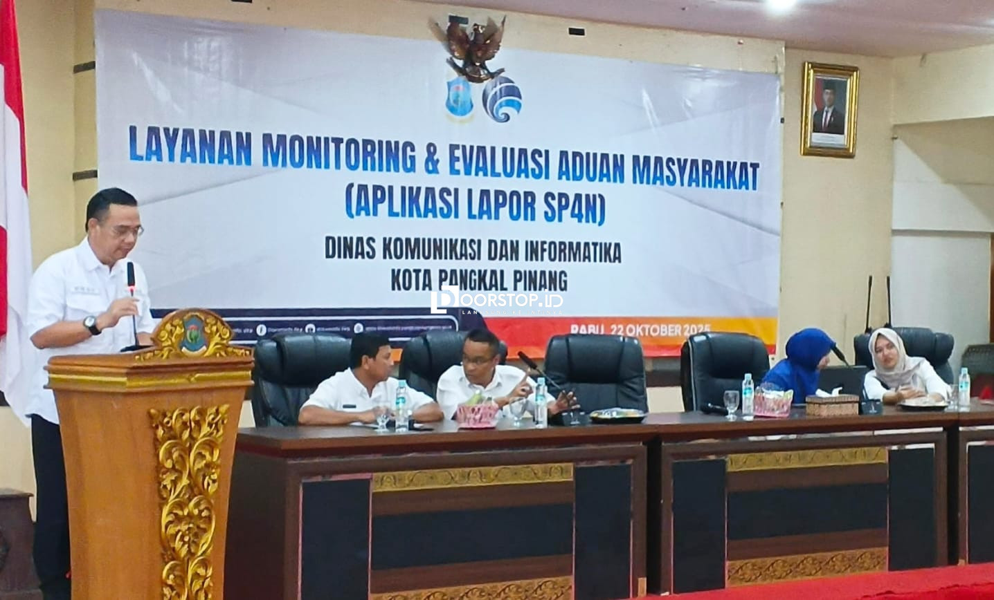 Monev LAPOR SP4N, Sekda Mie Go: Harapannya Zero Aduan