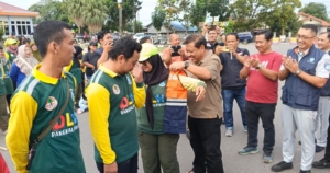 Pemkot Pangkalpinang Terima Bantuan TJSL Jasa Raharja Babel untuk Tenaga Kebersihan