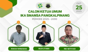 Budi Utama Terpilih Aklamasi Pimpin IKA SMANSA Pangkalpinang 2025–2030