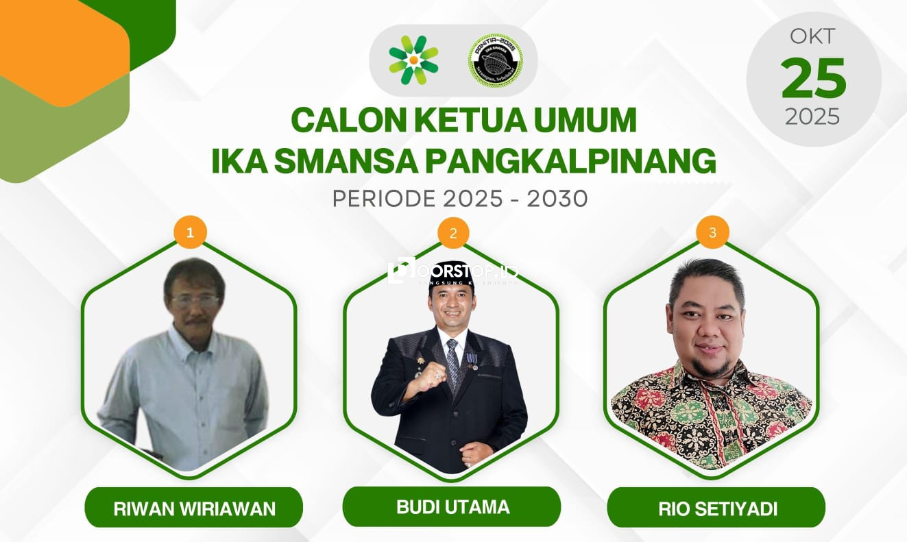 Budi Utama Terpilih Aklamasi Pimpin IKA SMANSA Pangkalpinang 2025–2030