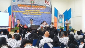 Hadiri Seminar Nasional PGRI Pangkalpinang, Udin: Guru Mengajar Harus Having Fun