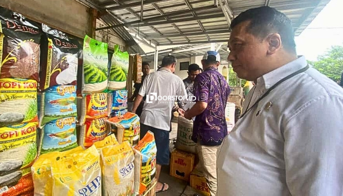 Satgas Pangan Polda Babel dan Bapanas RI Pantau Pasar, Pastikan Mutu dan Harga Beras Tetap Aman