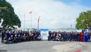 Peringatan Bulan K3 Nasional di PT TIMAH Tbk Area Bangka Utara, Gelar Simulasi Hingga Berikan Penghargaan