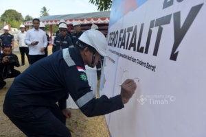 Peringati Bulan K3 Nasional Tahun 2026, PT TIMAH Tbk Gelar Apel Akbar di Kundur dan Tingkatkan Budaya Keselamatan Kerja