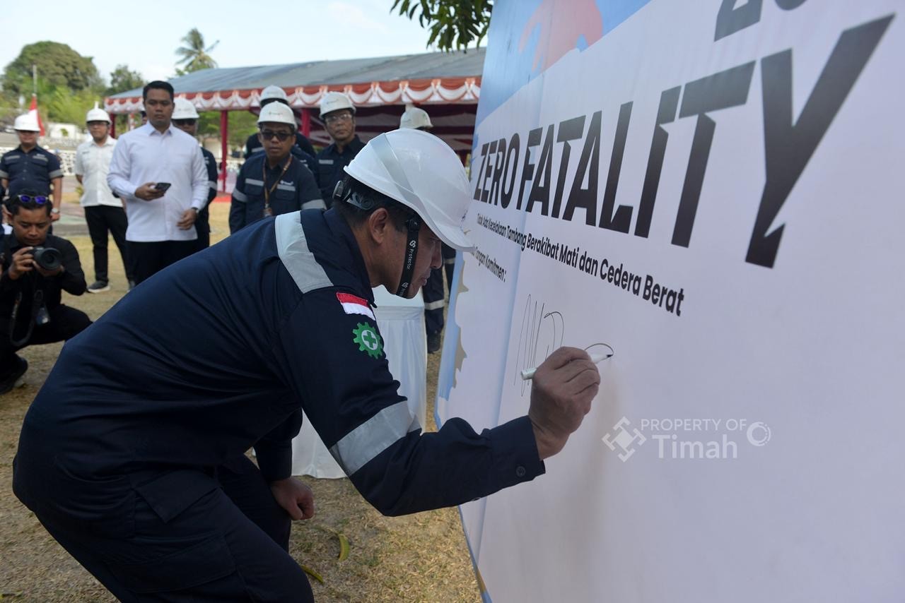 Peringati Bulan K3 Nasional Tahun 2026, PT TIMAH Tbk Gelar Apel Akbar di Kundur dan Tingkatkan Budaya Keselamatan Kerja