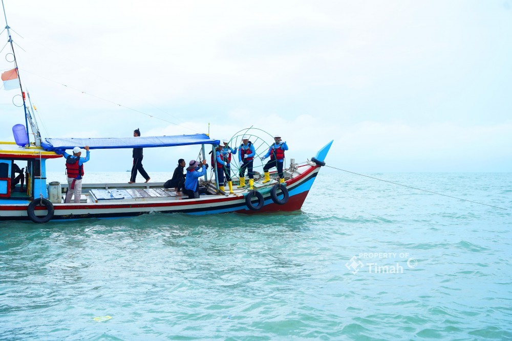 Reklamasi Laut PT TIMAH Tbk: 1.920 Unit Artificial Reef Ditenggelamkan untuk Pulihkan Ekosistem, Hadirkan Manfaat Ekologis bagi Perairan