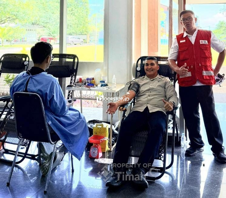 Peduli Kemanusiaan, PT TIMAH Tbk Kolaborasi dengan PMI Bangka Barat Gelar Donor Darah