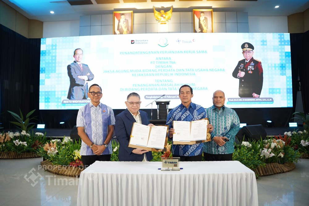 Perkuat Tata Kelola, PT TIMAH Tbk Teken MoU dengan Jamdatun Kejagung RI