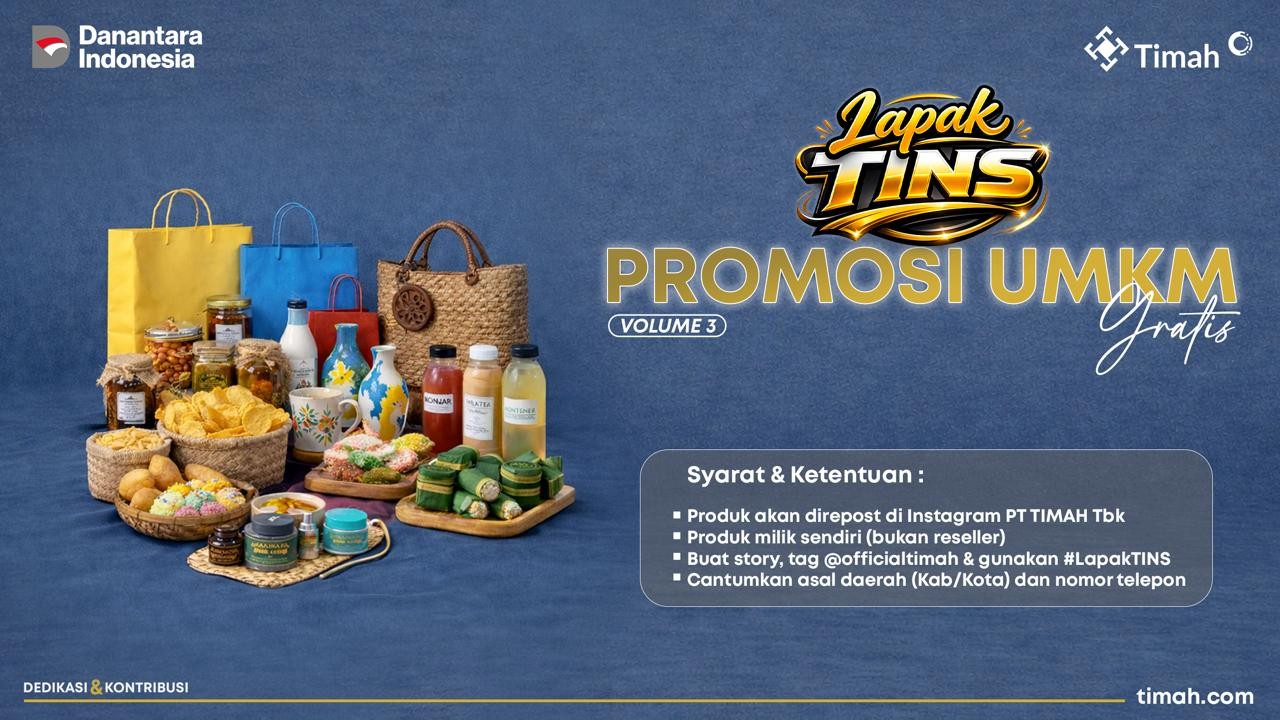PT TIMAH Tbk Hadirkan Lapak TINS, UMKM Bisa Promosi Gratis di Instagram Selama Ramadan 1447 Hijriah