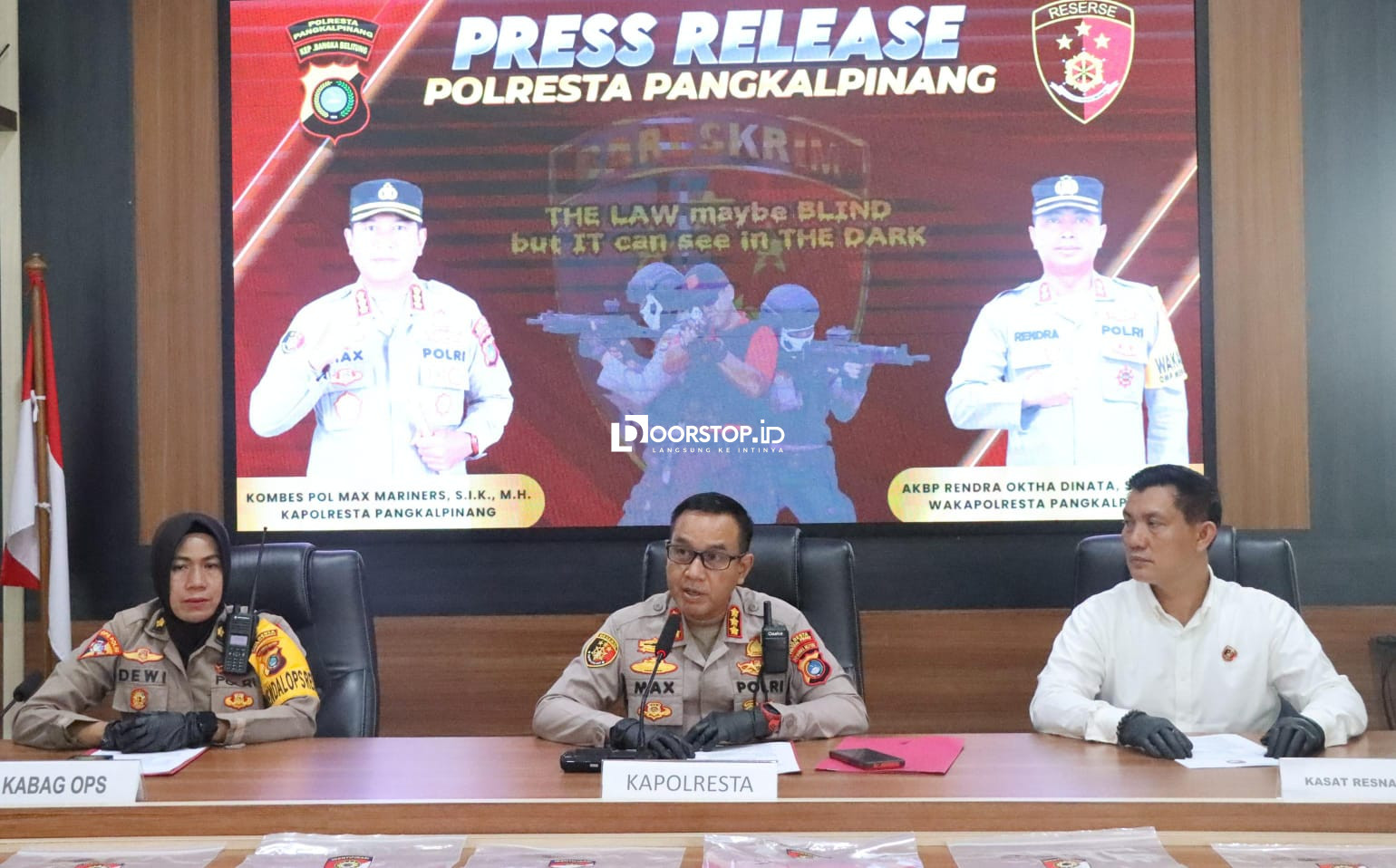 Peredaran 3.173 Pil Ekstasi Digagalkan di Pangkalpinang, Polisi Buru DPO Jaringan Aceh