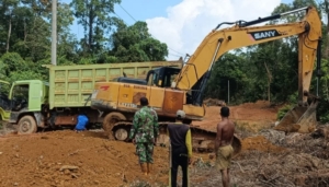 Satgas TMMD Ke-127 Kodim 0432/Basel Kebut Pembangunan Infrastruktur di Pulau Lepar