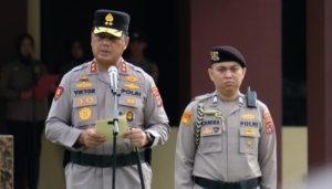 Kapolda Babel Tekankan Peningkatan Patroli dan Sinergi Lintas Sektor Saat Apel Siaga Kamtibmas
