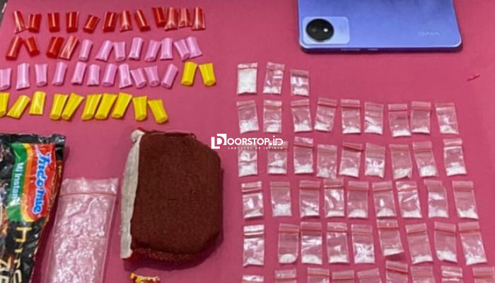 Pengedar Sabu di Pangkalpinang Diringkus Polda Babel, Simpan 48 Klip dalam Bantal
