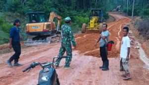 Satgas TMMD ke-127 Kodim 0432/Basel Percepat Pengerjaan Jalan di Pulau Lepar