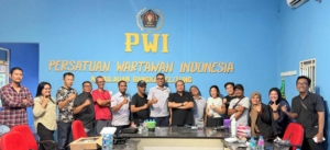 Bentuk Kepedulian, PT Timah Tbk Kunjungi PWI Babel Usai Insiden Perusakan Kantor