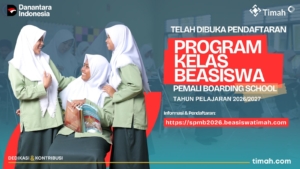 Pendaftaran Kelas Beasiswa PT TIMAH Tahun Ajaran 2026/2027 Resmi Dibuka, Calon Siswa Perlu Persiapkan Hal Ini