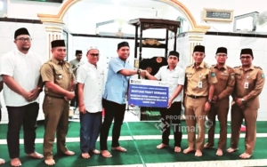Kolaborasi dengan Pemkab Belitung, PT TIMAH Salurkan Bantuan Sembako untuk Masyarakat di Bulan Ramadan