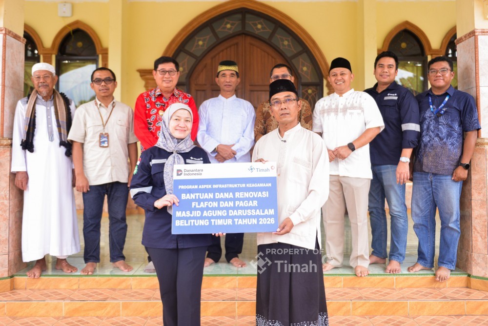 Dari Renovasi hingga Sarana Ibadah, Komitmen PT TIMAH Dalam Mendukung Rumah Ibadah di Wilayah Operasional