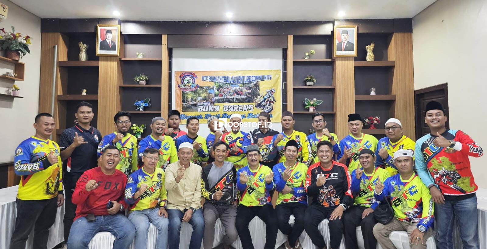 Hangatkan Silaturahmi, Biawak Trail Pangkalpinang Gelar Buka Bersama di Puri 56 Cafe N Resto