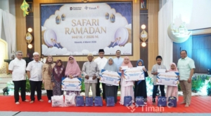 PT TIMAH Berbagi Kebahagiaan Ramadan, Santuni 150 Anak Yatim Piatu di Bangka Barat