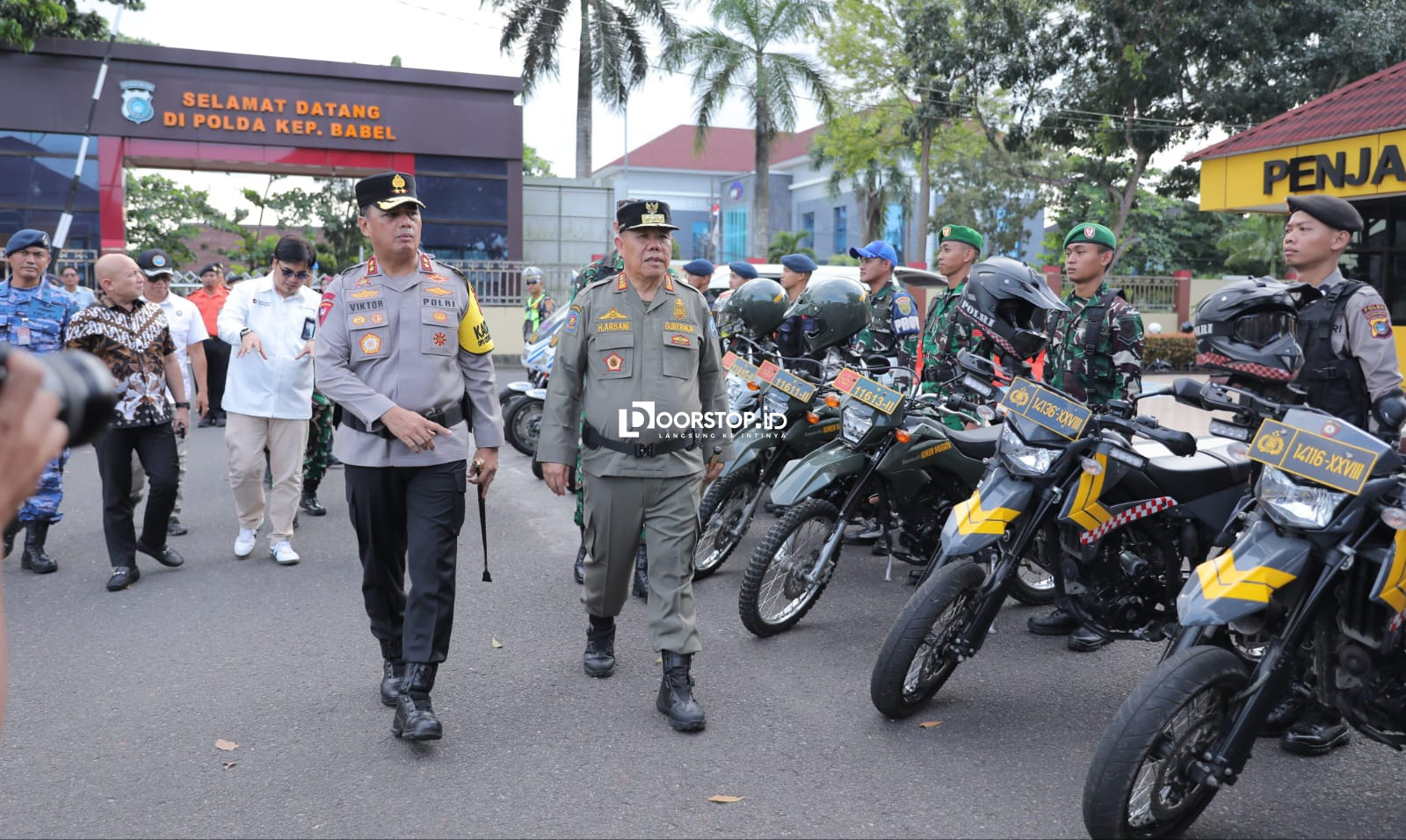 Amankan Mudik Lebaran 2026, Gubernur Hidayat Arsani dan Kapolda Babel Terjunkan 1.602 Personel Gabungan