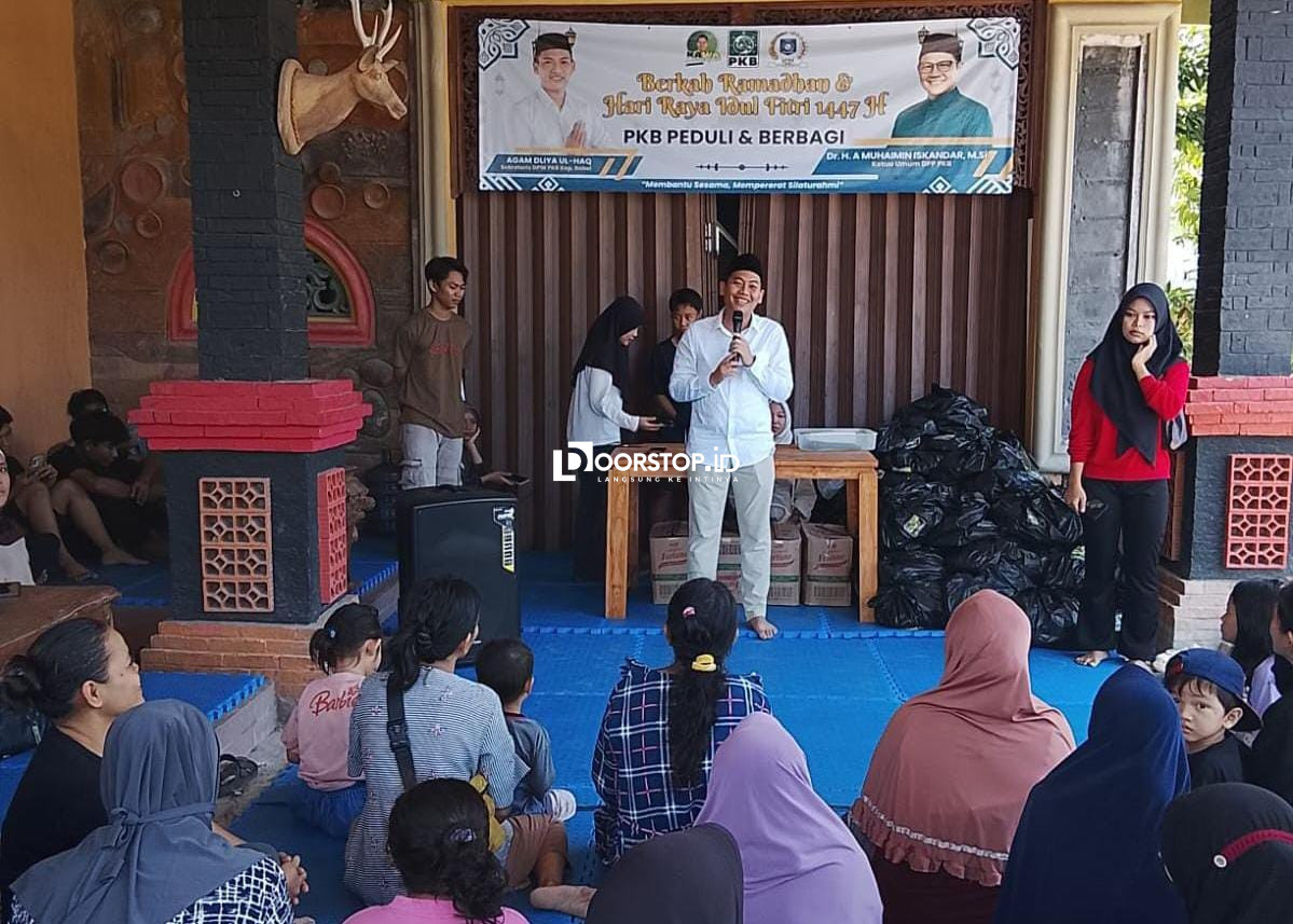 Gebrakan Legislator Muda PKB, Agam Dliya Ul-haq Tebar 2.500 Paket Sembako PKB Jelang Lebaran