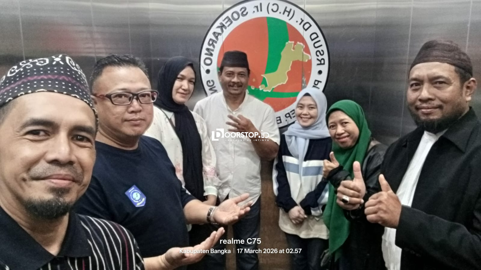 ASN Babel Peduli Sasar Rumah Sakit, Bagikan Nasi Sahur Door-to-Door