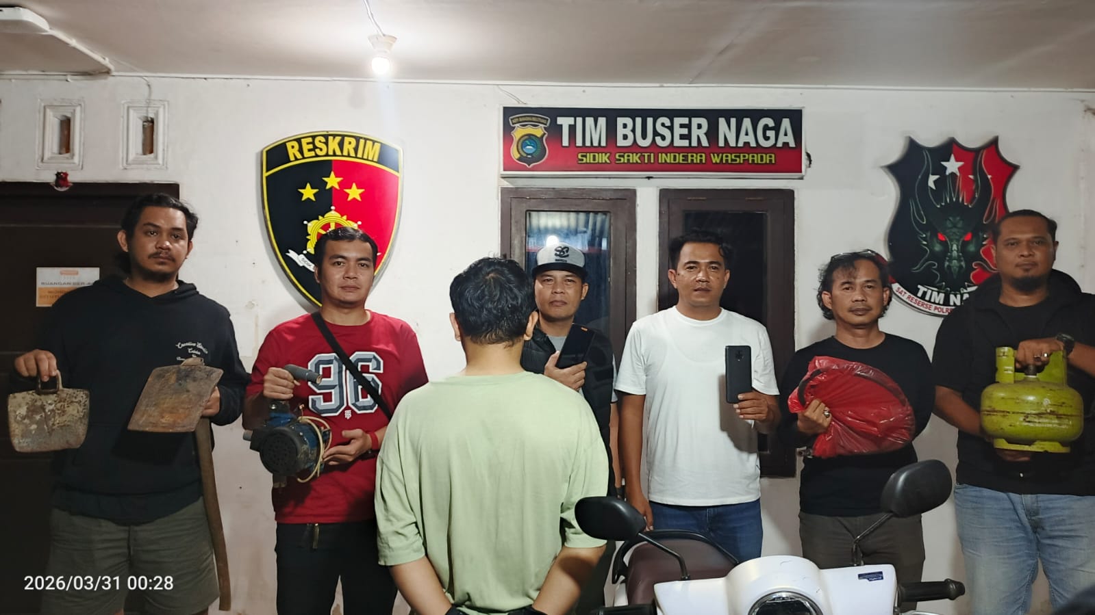 Tim Buser Naga Ringkus Pelaku Perusakan Kantor PWI Babel, Ketua PWI Beri Apresiasi
