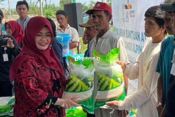 Dinsos Pangkalpinang Salurkan Bantuan ATENSI untuk 249 Nelayan Kelurahan Ketapang
