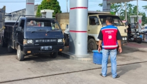 Sistem Nomor Antrian di SPBU Aspol Sangat Membantu