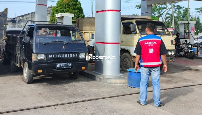 Sistem Nomor Antrian di SPBU Aspol Sangat Membantu