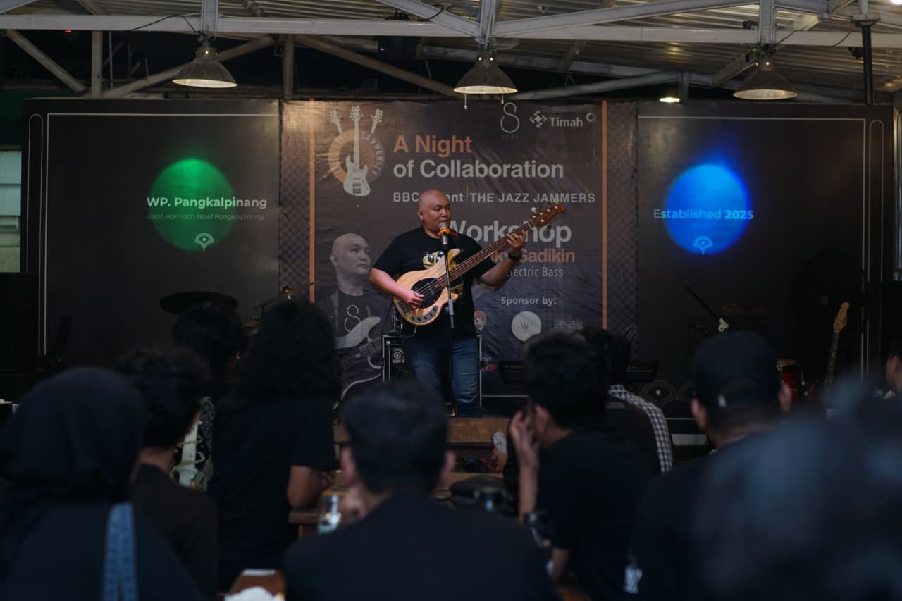 Bangun Ekosistem Musik Lokal, PT TIMAH Support Kreativitas Musisi Bangka Belitung