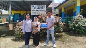 PT TIMAH Serahkan Bantuan untuk TK/Pos PAUD Nusa Indah Bangka Tengah